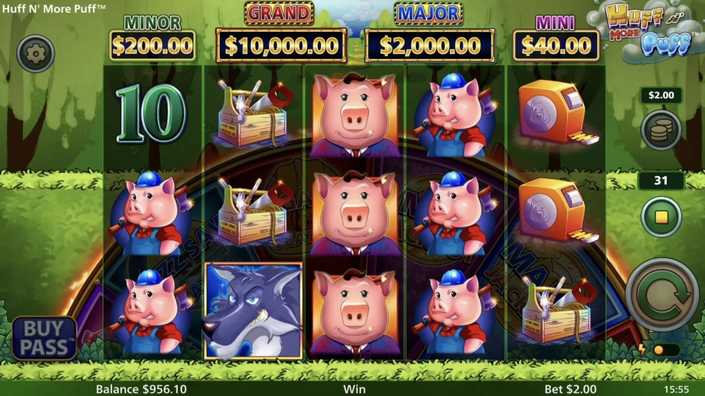 Huff N' More Puff Slot