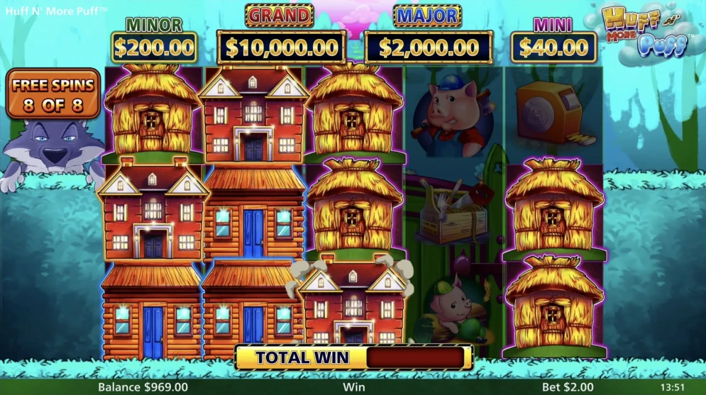 Huff N' More Puff Slot